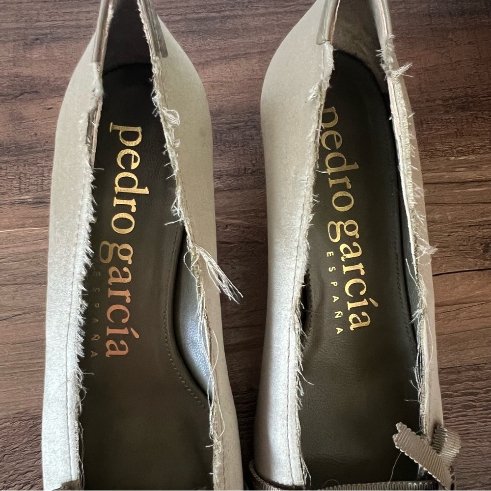 Pedro Garcia Satin & Swarovsky Crystals Heels - Picture 11 of 15
